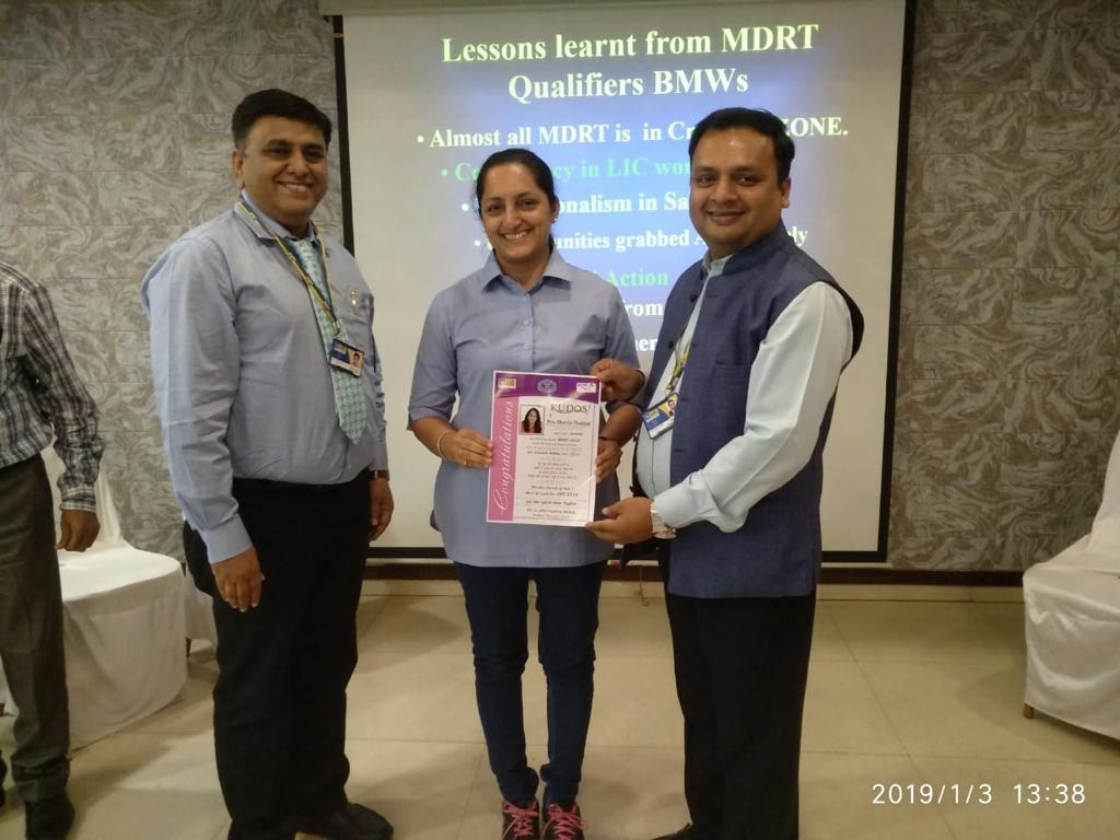 Honoring as MDRT 2019 by BM